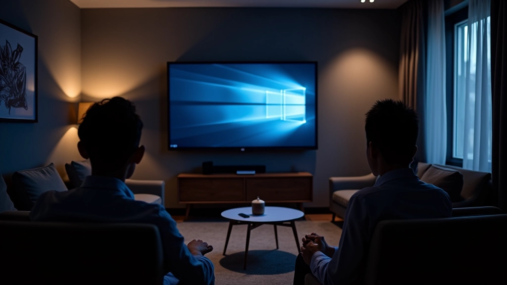 Sala multimedia per ascolti e visione di film in portoghese